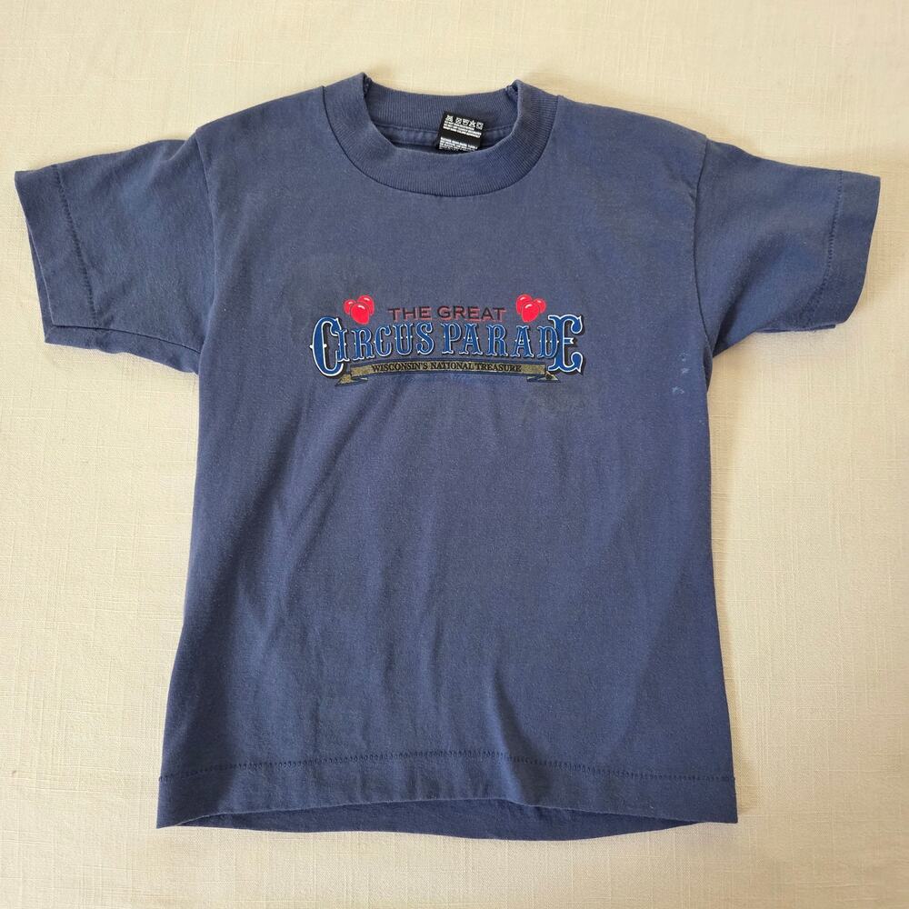 Vintage Circus Parade Wisconsin Tee kids 6/8